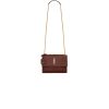 YSL Crocodile-embossed leather SUNSET Medium