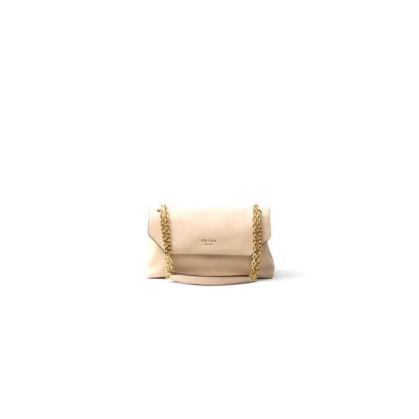 Prada Medium leather shoulder bag (High-end Grade)