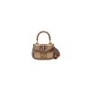 GUCCI BAMBOO 1947 JUMBO GG SMALL TOP HANDLE BAG