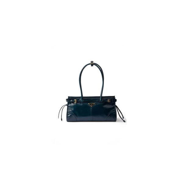 Prada Medium leather handbag(high-end grade)