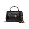 CHANEL Mini Flap Bag with Top Handle