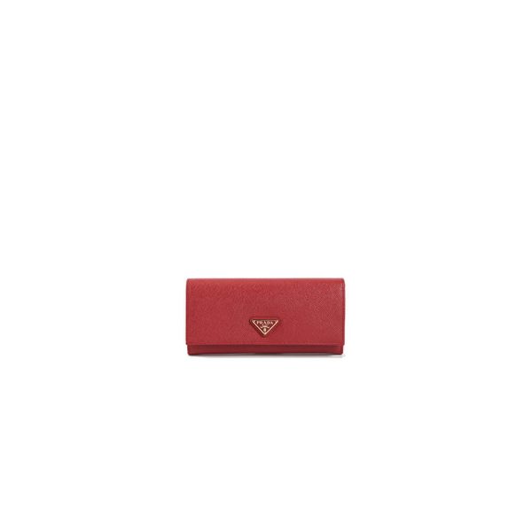 Prada Large Saffiano Leather Wallet
