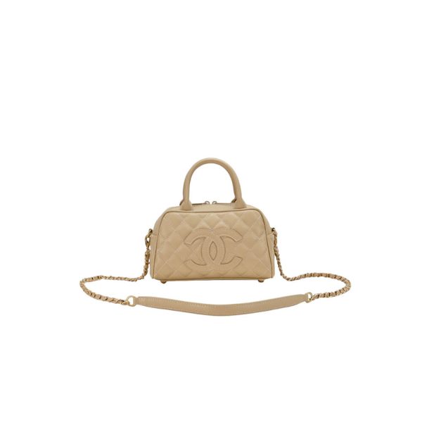 CHANEL Small Vintage Boston Bag