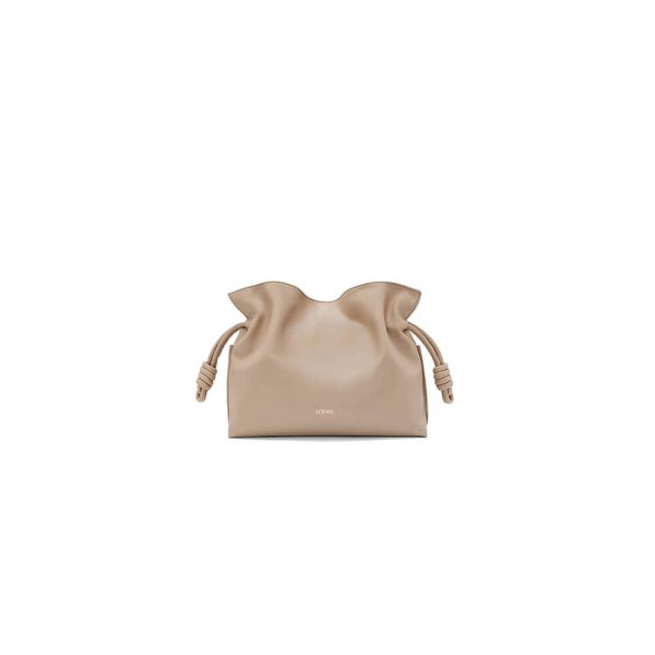 LOEWE Medium Flamenco clutch in nappa calfskin(HIGH-END GRADE)