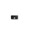 CELINE CLAUDE shiny cowhide leather chain shoulder bag