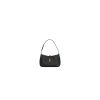 YSL LE 5 ? 7 Crocodile embossed glossed leather