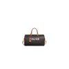 CELINE Medium duffle bag in logo-print calfskin