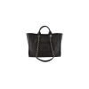 CHANEL Woven Straw Raffia Striped Medium Deauville Tote
