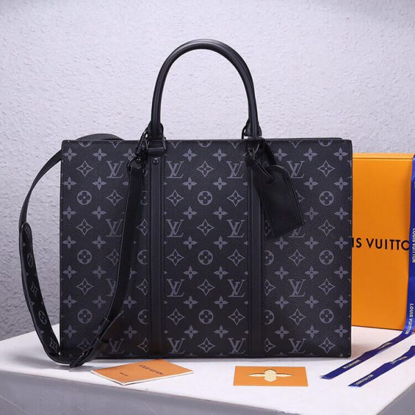 LV Sac Plat Horizontal Zippe - Image 2