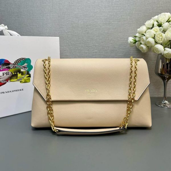 Prada Medium leather shoulder bag (High-end Grade) - Image 2
