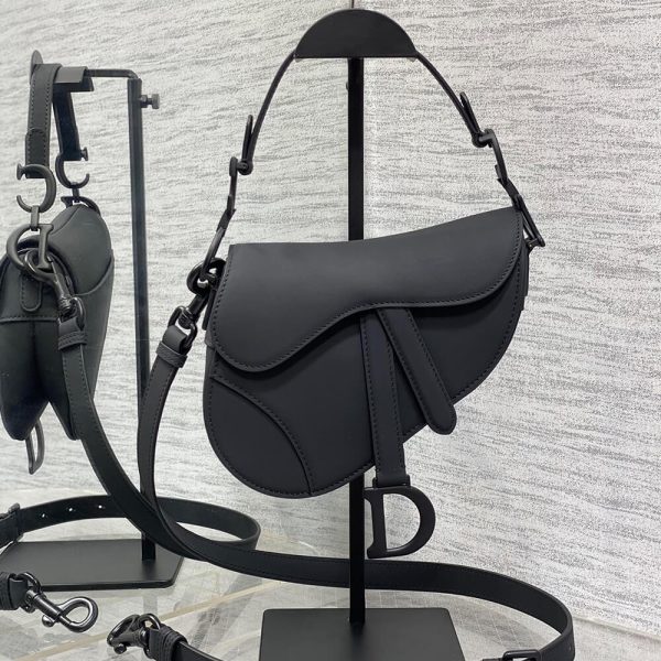 Dior Mini Saddle Bag with Strap(high-end grade) - Image 2