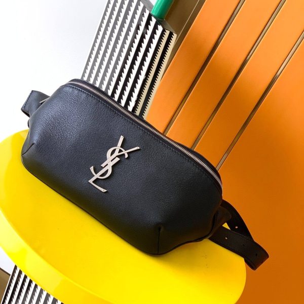 YSL CLASSIC MONOGRAM BELT BAG IN SOFT LAMBSKIN - Image 2