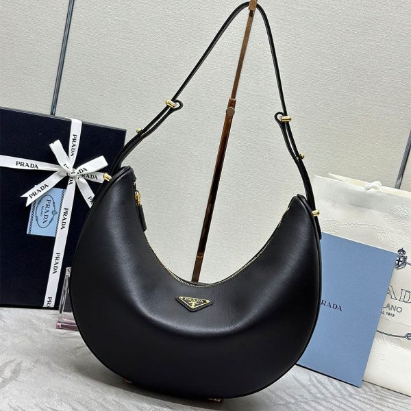 Prada Large leather shoulder bag - Image 2