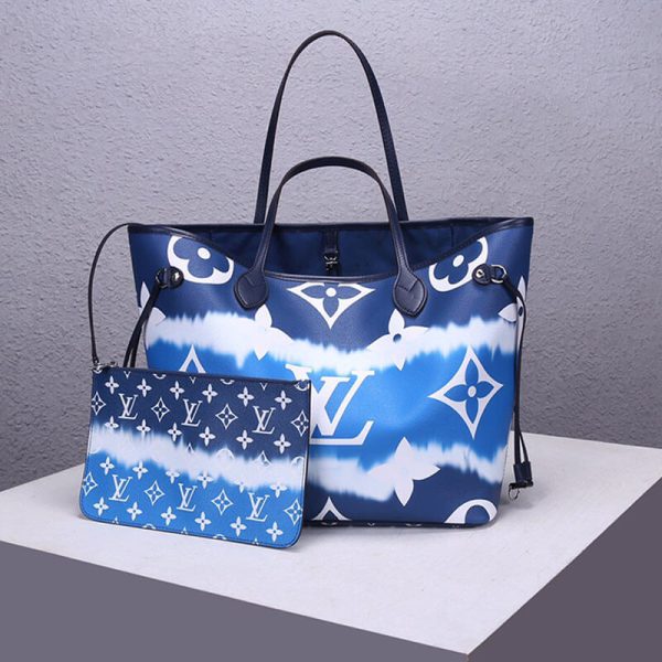 LV Escale Neverfull MM Tote - Image 2