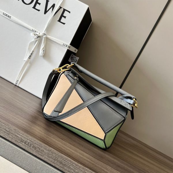 LOEWE Mini Puzzle bag in classic calfskin - Image 2
