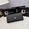 Prada Large Saffiano Leather Wallet - Image 2