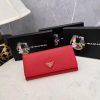 Prada Large Saffiano Leather Wallet - Image 2