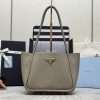 Prada Leather mini tote bag - Image 2