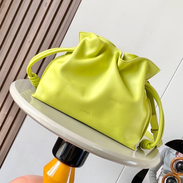 LOEWE Medium Flamenco clutch in nappa calfskin(HIGH-END GRADE) - Image 2