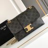 Medium CELINE VICTOIRE BAG WITH LOGO PRINT - Image 2