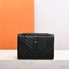 YSL ENVELOPE MEDIUM IN QUILTED GRAIN DE POUDRE EMBOSSED LEATHER - Image 2
