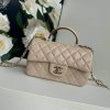 CHANEL Mini Classic Handbag With Top Handle - Image 2
