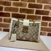 GG Padlock small berry tote bag - Image 2