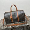 CELINE Large Travel Bag in Logo Print and Calfskin - Image 2