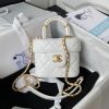 Chanel 23S handle cosmetic bag(high-end grade) - Image 2
