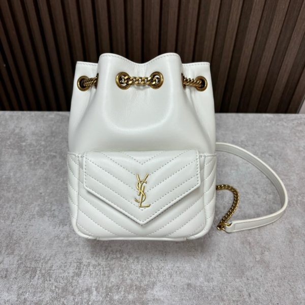 YSL Joe quilted lambskin mini bucket bag - Image 2