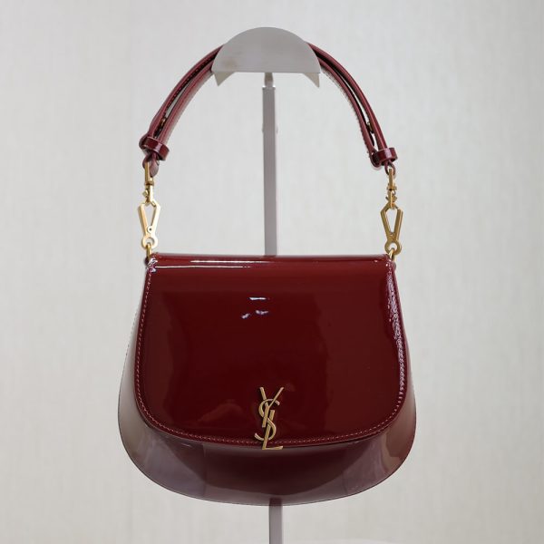 YSL VOLTAIRE TOP HANDLE in patent leather(High-end grade) - Image 2