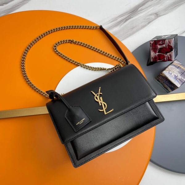 YSL sunset medium leather shoulder bag - Image 2