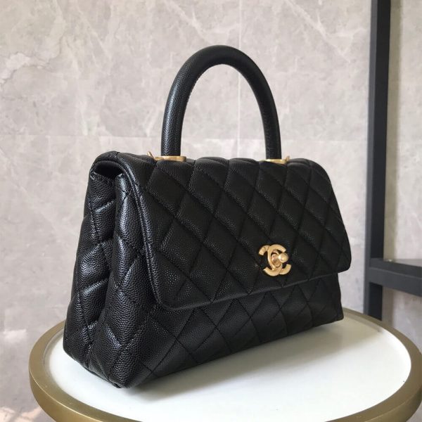 Chanel Coco handle flap shoulder bag PM - Image 3
