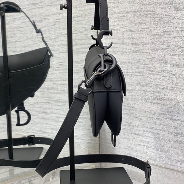 Dior Mini Saddle Bag with Strap(high-end grade) - Image 3