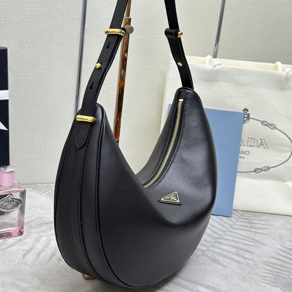 Prada Large leather shoulder bag - Image 3