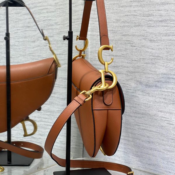 Dior Saddle Bag with Strap - Image 3