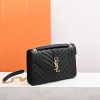 YSL ENVELOPE MEDIUM IN QUILTED GRAIN DE POUDRE EMBOSSED LEATHER - Image 3