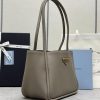 Prada Leather mini tote bag - Image 3