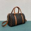 CELINE Logo Print Calfskin Boston Bag - Image 3