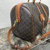 CELINE Large Travel Bag in Logo Print and Calfskin - Image 3