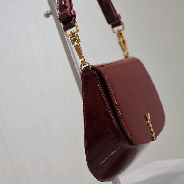 YSL VOLTAIRE TOP HANDLE in patent leather(High-end grade) - Image 3