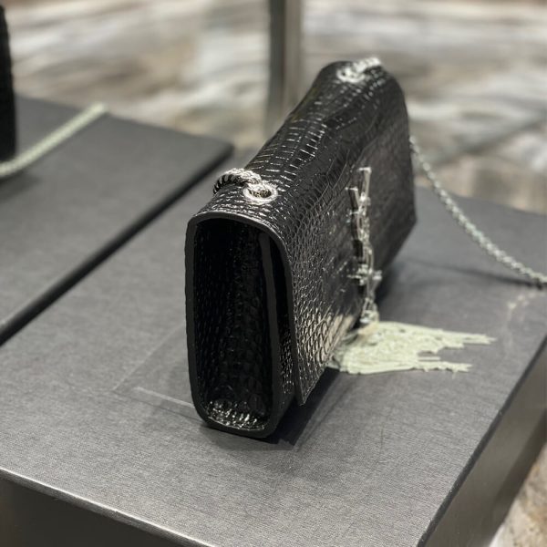 YSL KATE EMBOSSED SHOULDER BAG - Image 3