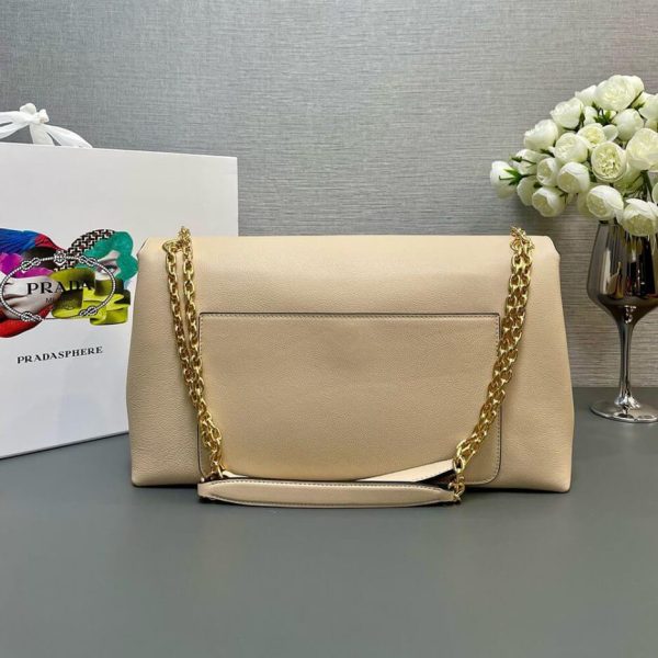 Prada Medium leather shoulder bag (High-end Grade) - Image 4