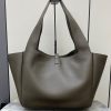 YSL LE 5 A 7 BEA IN GRAINED LEATHER - Image 4
