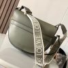 Loewe Small Gate bag in soft calfskin and jacquard - Image 4