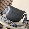 Loewe Small Gate bag in soft calfskin and jacquard - Image 4