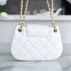 CHANEL Logo Round underarm bag - Image 4