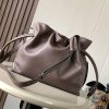 LOEWE Medium Flamenco clutch in nappa calfskin(HIGH-END GRADE) - Image 4