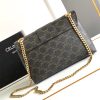 Medium CELINE VICTOIRE BAG WITH LOGO PRINT - Image 4