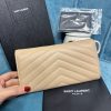 YSL CASSANDRE MATELASS? LARGE FLAP WALLET IN GRAIN DE POUDRE LEATHER - Image 4